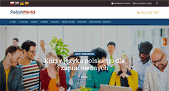 Desktop Screenshot of polish-world.pl