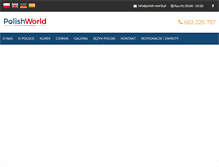 Tablet Screenshot of polish-world.pl
